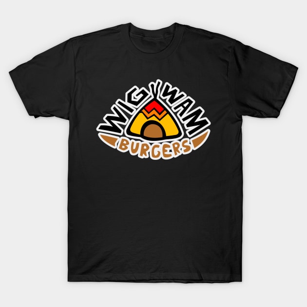 Wigwam Burgers T-Shirt by MBK